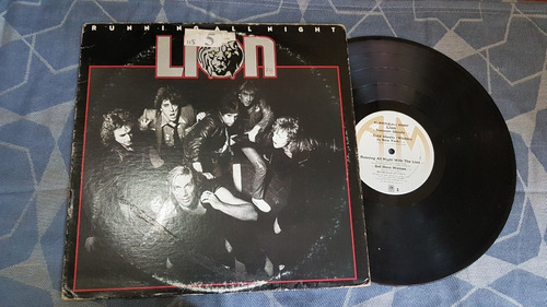 Lion Running All Night Vinilo Lp Us 1980 Hard Rock Power Pop