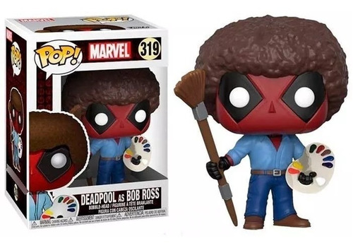 Funko Pop Deadpool As Bob Ross #319 