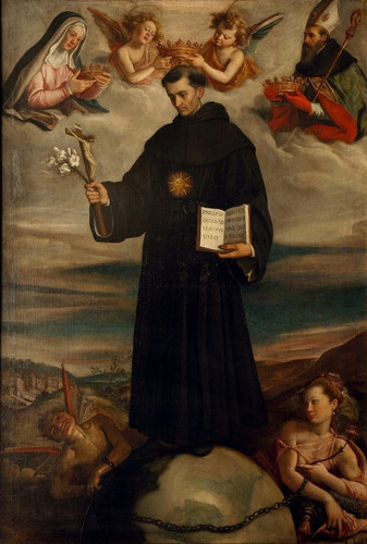 Lienzo San Nicolas De Tolentino 68x100cm