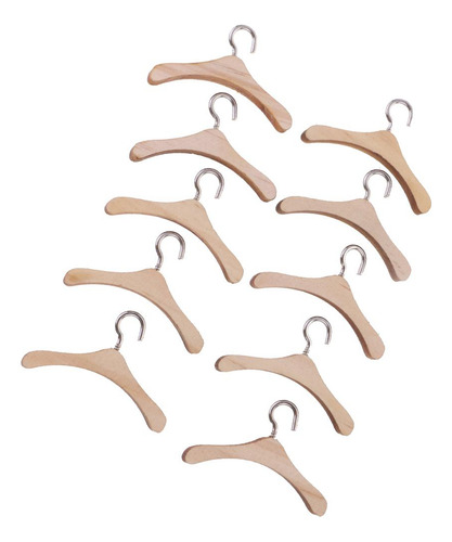 5 Conjunto De 10pcs Colgador De Ropa De Metal