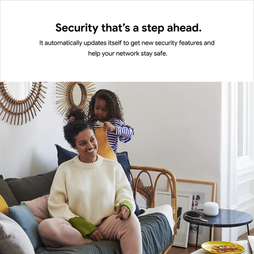 Sistema Wi-fi Google Nest Wifi Pack 2 Con Extensor