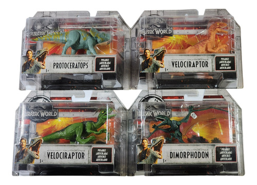 Jurassic World Velociraptor, Dimorphodon Attack Pack Fallen