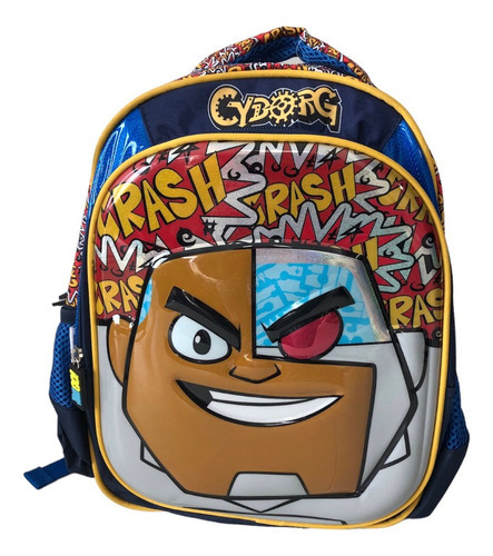 Mochila Kinder Teen Titans Go Color Azul oscuro