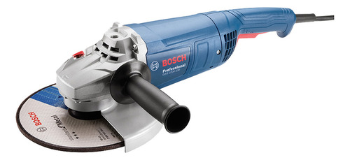 Esmeril Bosch Gws 2200-230 Vulcano 2200w 127v Color Azul Frecuencia 6500