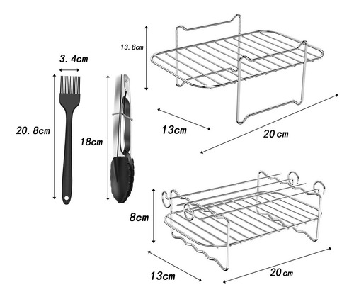 Soporte Para Freidora De Aire De Cocina, Multifuncional,