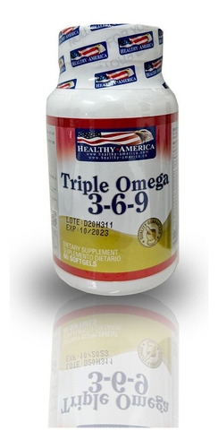 Triple Omega 3,6,9 - 1200mg 60 Softgels