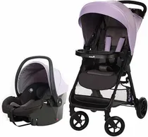 Comprar Safety Sistema Viaje Bebé Carriola Y Autoasiento Base Lila