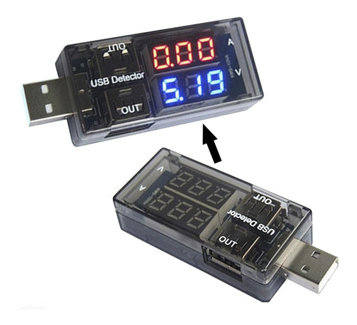 Tester Usb Probador De Voltaje Y Amperaje