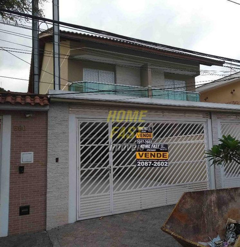 Sobrado Com 3 Dormitórios À Venda, 140 M² Por R$ 690.000,00 - Jardim Santa Francisca - Guarulhos/sp - So0345