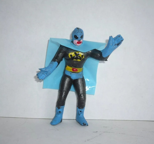 Luchador Batman Spiderman Santo Juguete Lucha Libre Bootleg