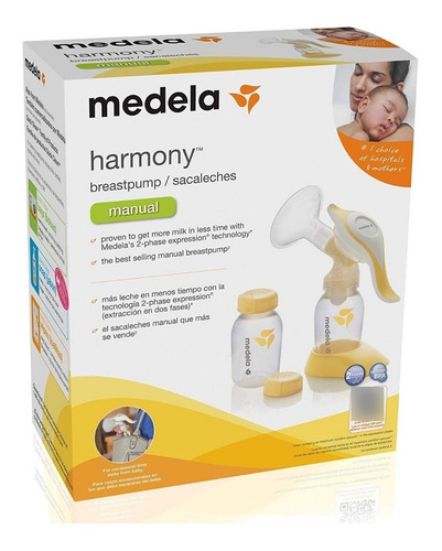 Extractor Manual Leche Materna Medela Harmony Libre De Bpa
