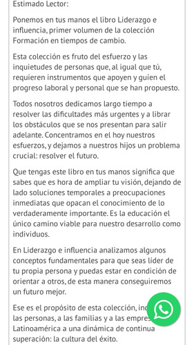 Enciclopedia Formación En Tiempos De Cambio Liderazgo E Infl