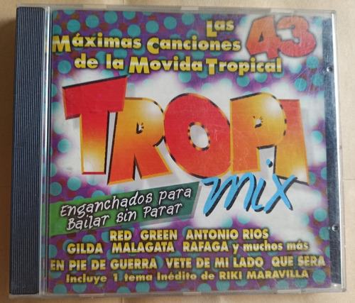 Cd Tropi Mix Cumbia Artistas Varios Leader Music