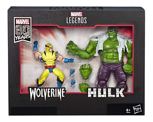 Marvel Legends Wolverine And Hulk 2-pack