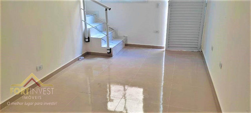 Imagem 14 de 20 de Sobrado Em Regime De Condomínio Com 2 Dormitórios À Venda, 55 M² Por R$ 210.000 - Jardim Real - Praia Grande/sp - Ca0905