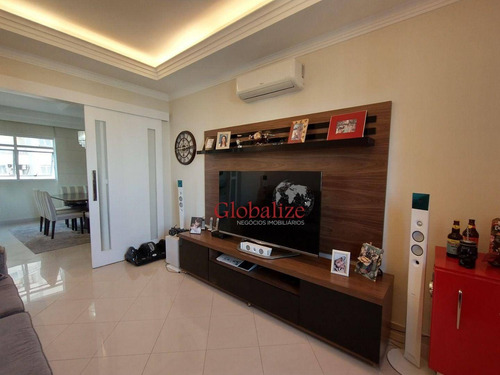 Imagem 8 de 22 de Apartamento Com 4 Dormitórios À Venda, 180 M² Por R$ 1.498.000,00 - Boqueirão - Santos/sp - Ap1155
