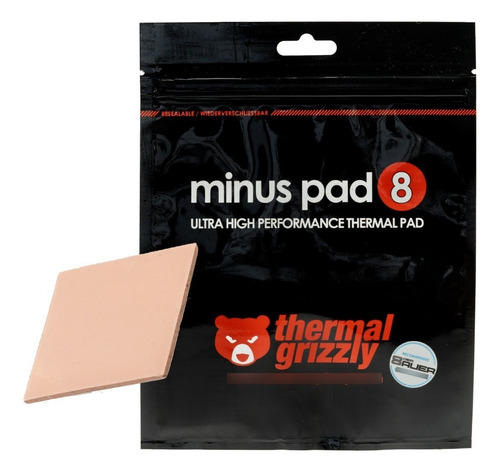 Almohadilla térmica Thermal Grizzly Minus Pad 8 30 mm x 30 mm x 2 mm