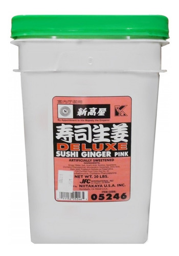 Gari Jengibre Encurtido Para Sushi 20 Lb