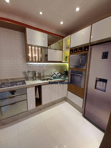 Imagem 5 de 15 de Apartamento Sem Condomínio Com 02 Quartos , Fino Acabamento, Vaga Coberta E Determinada À Venda, 57 M² - Vila Francisco Matarazzo - Santo André/sp - Ap2218