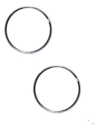 Par De Aros Alex Rims Dh19 R26 32hoyos V-brake P/bicicleta