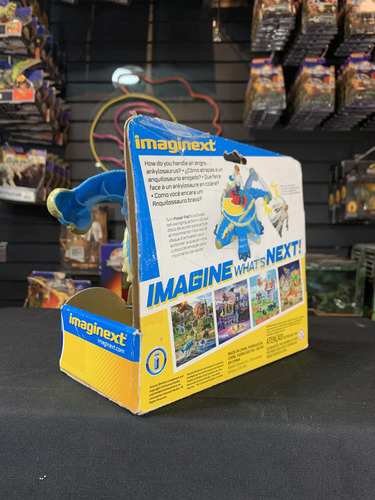 Jurassic World Imaginext Ankylosaurus Fisherprice 2018 (Usado)