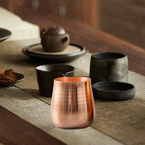 Taza De Té De Cobre Pura Taza De Té Taza De Bebida 240 Ml
