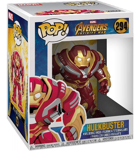 Funko Pop Hulkbuster 6 Marvel Avengers Infinity War