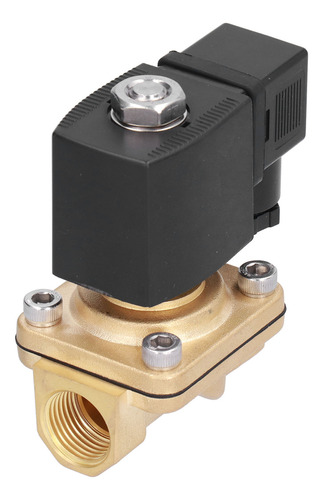 Electroválvula Eléctrica G1/2 Pulgadas, 2 Vías, Latón, Solar