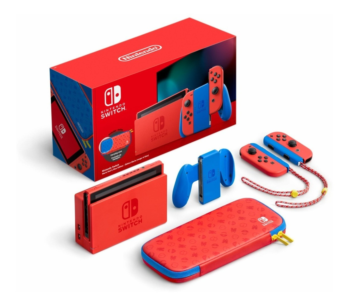Consola Nintendo Switch Edición Mario (roja, Nueva, Sellada) | Mercado