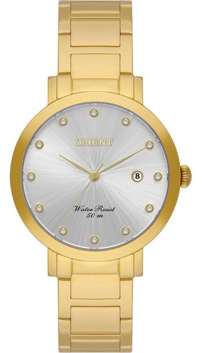 Relógio Orient Feminino Ref: Fgss1257 S1kx Casual Dourado