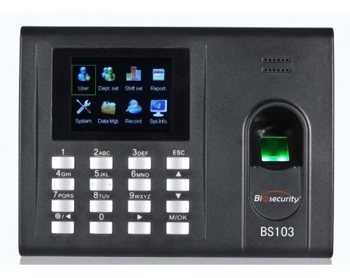 Control De Acceso Y Asistencia. Biométrico Bs-103