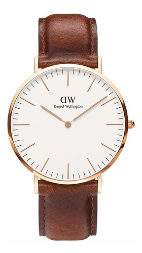 Reloj Mujer Daniel Wellington Dw00100006 Cuarzo Pulso Marron