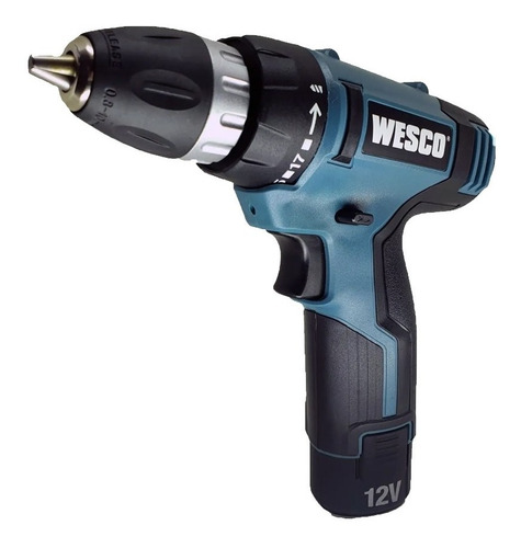 Parafusadeira Furadeira Wesco Portátil 12v 10mm Bivolt