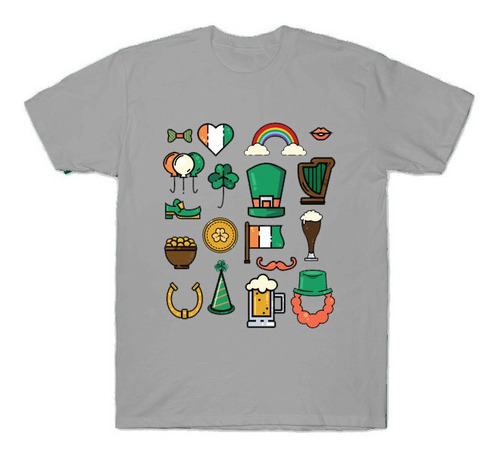 Nueva Playera Festividad Dia San Patricio De Irlanda Patrick