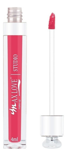 Lip Gloss Efeito 3d Max Love - Alta Cobertura, Textura Leve Cor 906