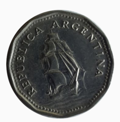 Moneda Argentina 1965 5 Pesos