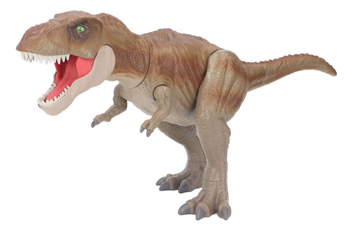 Simulación De Modelo De Dinosaurio Vívida Pintada A Mano Tra