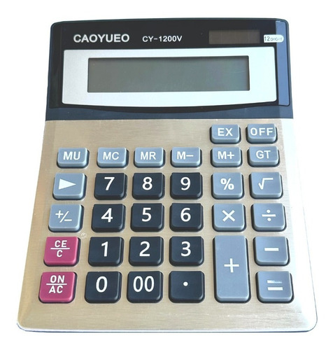 Calculadora 12 Digitos Grandes Escritorio Comercio Escolar