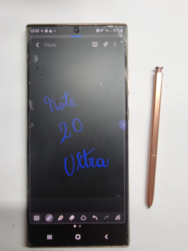 Celular Samsung Galaxy Note 20 Ultra Sm-n985f Poco Uso 256