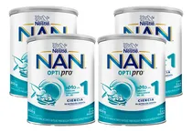 Comprar Leche Maternizada En Polvo Nan Optipro 1 X 800gr Pack X4