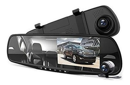 Camara Vehicular C Monitor Espejo Retrovisor Visión Trasera