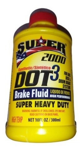 Liga Freno Dot 3 Sintetica Super 300ml  Alta Temper (pak 2)