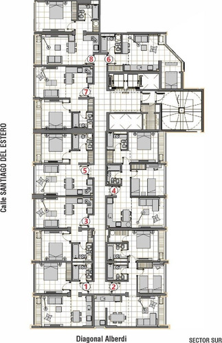 Imagen 30 de 30 de Departamento De 2 Ambientes - Royal Park - Santa Fe 1500