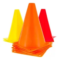 Comprar Cono Rígido Con Base Entrenamiento Fútbol Hockey Fitness