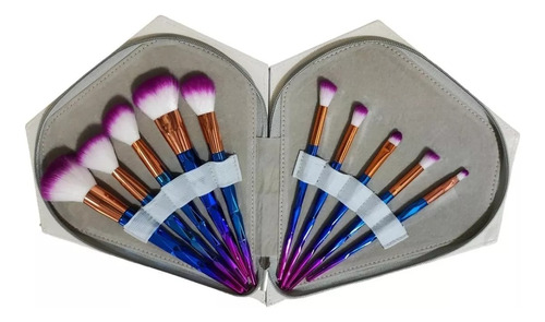 Set Maquillaje Ojos 10 Brochas