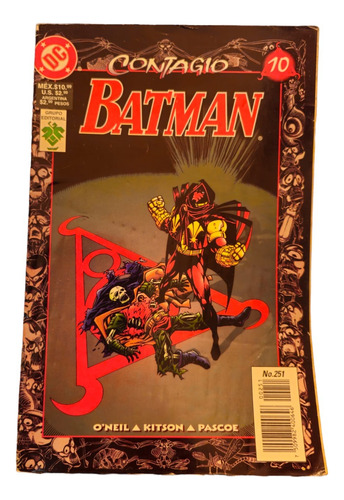 Dc Comics Batman Contagio 10 N°251 Editorial Vid