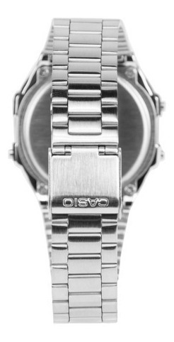 Relogio Casio Unisex A168 Retrô Vintage Prata Original
