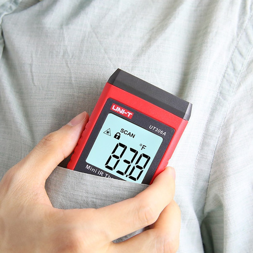 Pirómetro Infrarrojo Ut306a® Uni-t® Temperatura, Calor/frio