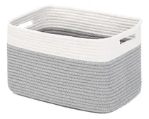 Comprar Cesta De Almacenamiento Tejida Con Cuerda - Cesta De Cuerda 