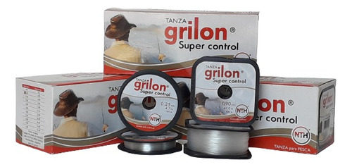Tanza Nylon Pesca Grilon Super Control 0.80mm Resiste 34kg Color Cristal
